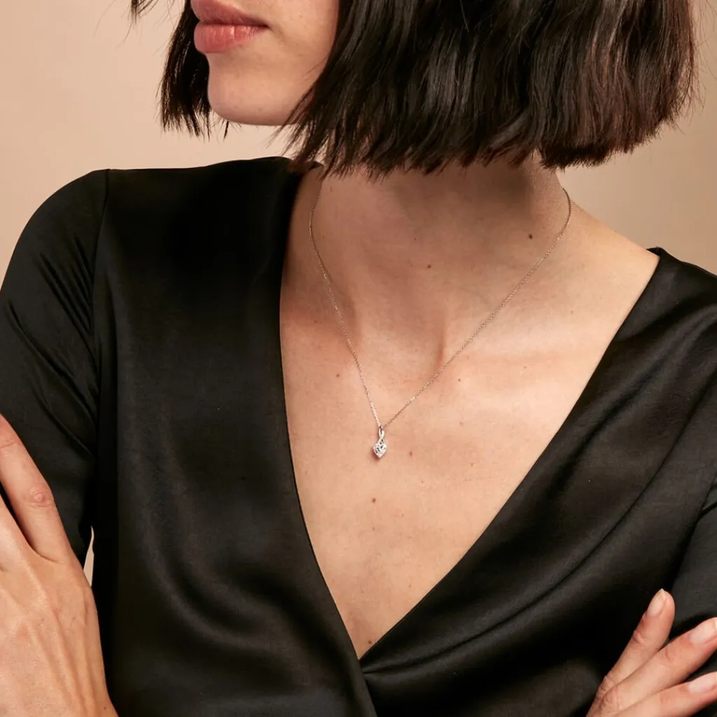 Histoire d'Or Collier Clothilde De Zirconium or blanc oxyde Best