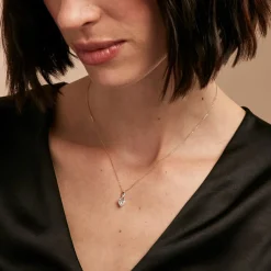 Histoire d'Or Collier Clothilde De Zirconium or jaune oxyde Sale