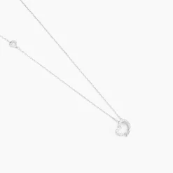 Histoire d'Or Collier Coeur Ktl Or Blanc Diamant Discount