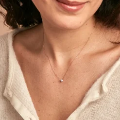 Histoire d'Or Collier Colby Or Rose Oxyde De Zirconium Online