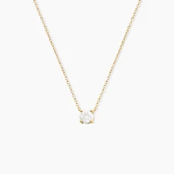 Histoire d'Or Collier Collection Aphrodite Or Jaune Diamant Synthetique or jaune diamant synthétique blanc Online