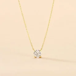 Histoire d'Or Collier Collection Aphrodite Or Jaune Diamant Synthetique or jaune diamant synthétique blanc Online