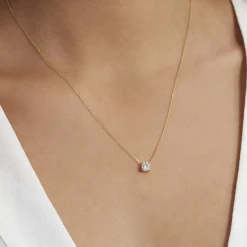 Histoire d'Or Collier Collection Aphrodite Or Jaune Diamant Synthetique or jaune diamant synthétique blanc Online