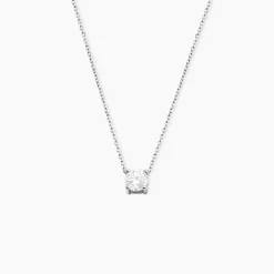 Histoire d'Or Collier Collection Aphrodite Or Blanc Diamant Synthetique or blanc diamant synthétique Online