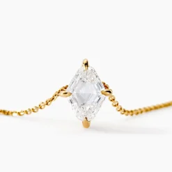 Histoire d'Or Collier Collection Icone Or Jaune Diamant Synthétique Best