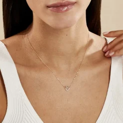 Histoire d'Or Collier Constancia Or Jaune Oxyde De Zirconium Outlet