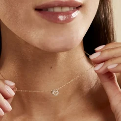 Histoire d'Or Collier Constancia Or Jaune Oxyde De Zirconium Outlet