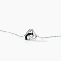 Histoire d'Or Collier Constellation Or Blanc Diamant Outlet