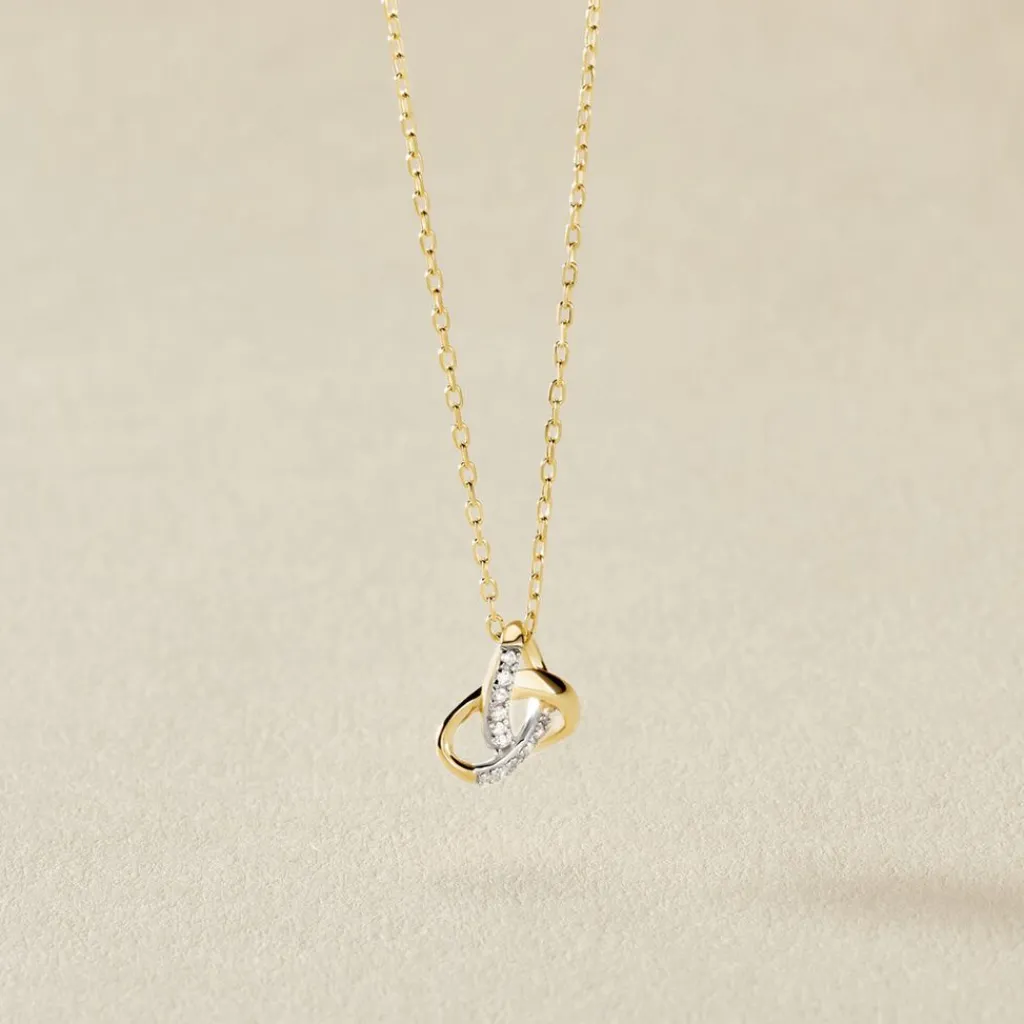 Histoire d'Or Collier Constellation Or Jaune Diamant