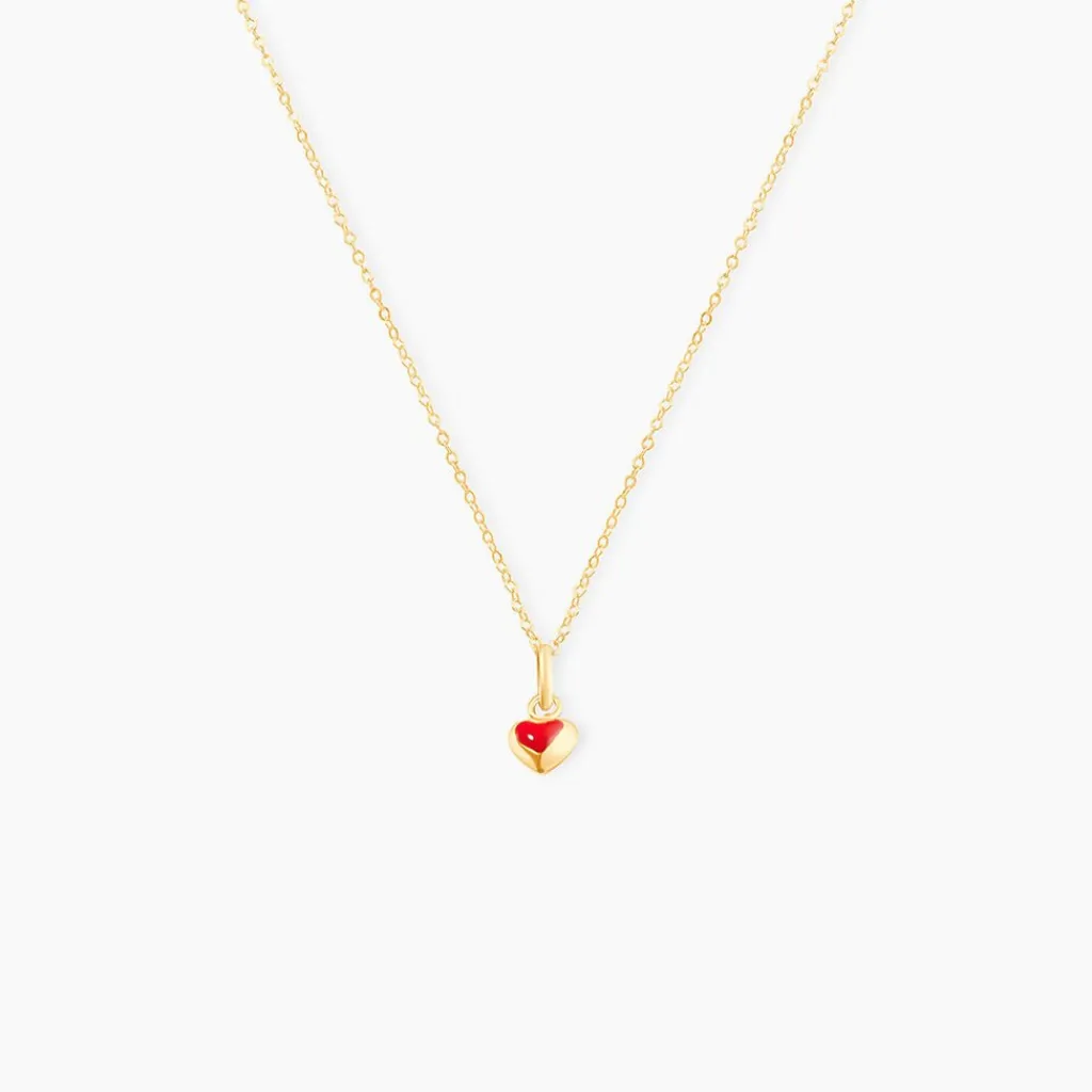 Histoire d'Or Collier Coralie Coeur Or Jaune Discount