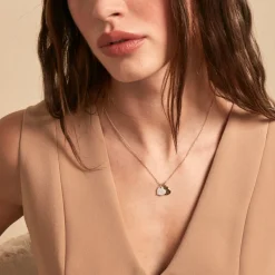 Histoire d'Or Collier Corazon Plaqué Or Jaune Oxyde De Zirconium Online