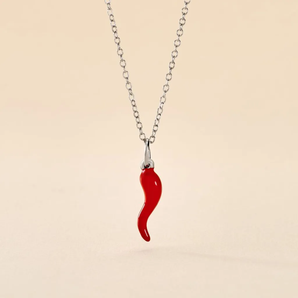 Histoire d'Or Collier Cornucopia Argent Blanc Sale