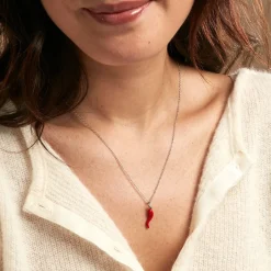 Histoire d'Or Collier Cornucopia Argent Blanc Sale