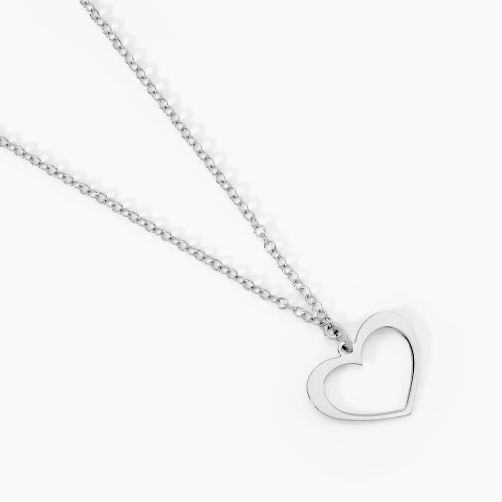 Histoire d'Or Collier Cosima Argent Blanc Discount
