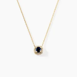 Histoire d'Or Collier Cosimo Diamant or jaune saphir Hot