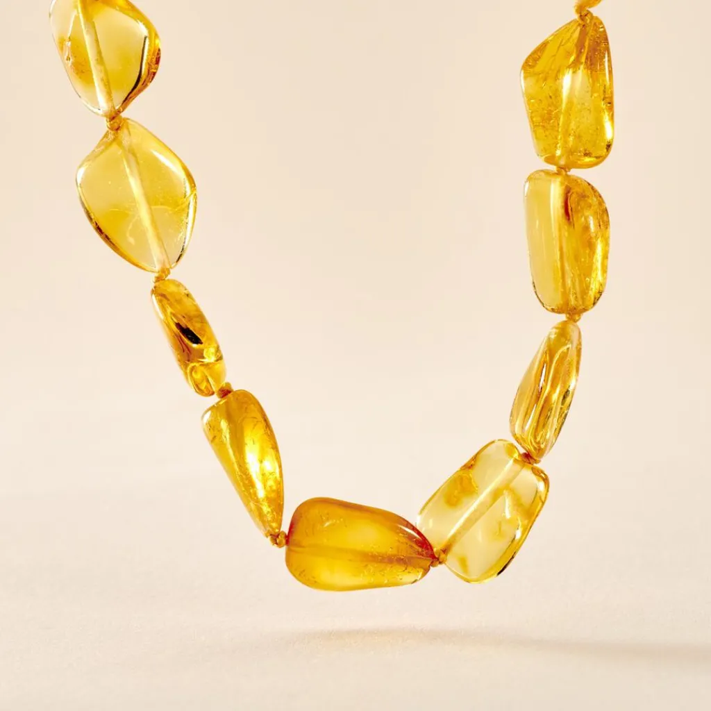 Histoire d'Or Collier Cososus Ambre Outlet