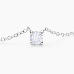 Histoire d'Or Collier Court Argent Blanc Lylwenn Oxyde De Zirconium argent blanc oxyde New