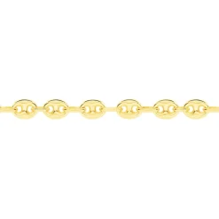 Histoire d'Or Collier Dami Maille Grain De Cafe Or Jaune