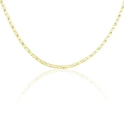 Histoire d'Or Collier Danae Plaquette Or Bicolore Online
