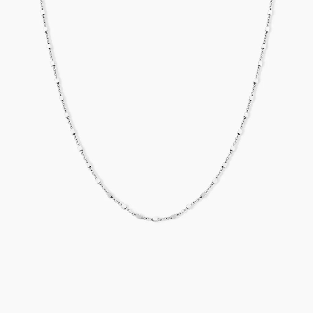 Histoire d'Or Collier Danael Argent Blanc Best