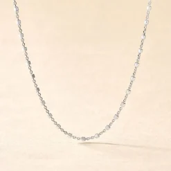 Histoire d'Or Collier Danael Argent Blanc Best