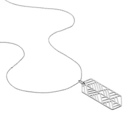 Histoire d'Or Collier Dannielle Acier Blanc Discount