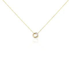 Histoire d'Or Collier Daphnee Or Tricolore Diamant Outlet