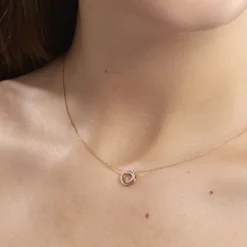 Histoire d'Or Collier Daphnee Or Tricolore Diamant Outlet