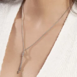 Histoire d'Or Collier Deauville Argent Blanc Discount