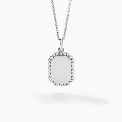 Histoire d'Or Collier Declaration De Zirconium argent blanc oxyde Hot