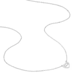 Histoire d'Or Collier Delicata Argent Blanc Oxyde De Zirconium Best