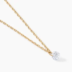 Histoire d'Or Collier Delma Plaqué Or Jaune Oxyde De Zirconium Clearance