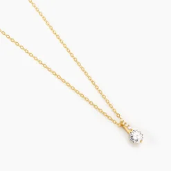 Histoire d'Or Collier Derby Or Jaune Oxyde De Zirconium Outlet