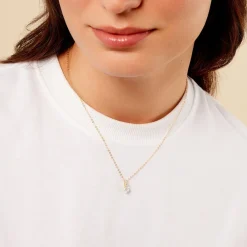 Histoire d'Or Collier Derby Or Jaune Oxyde De Zirconium Outlet