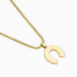 Histoire d'Or Collier Devy Acier Jaune Online