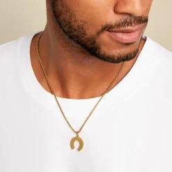 Histoire d'Or Collier Devy Acier Jaune Online