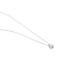 Histoire d'Or Collier Diamotion or blanc diamant New