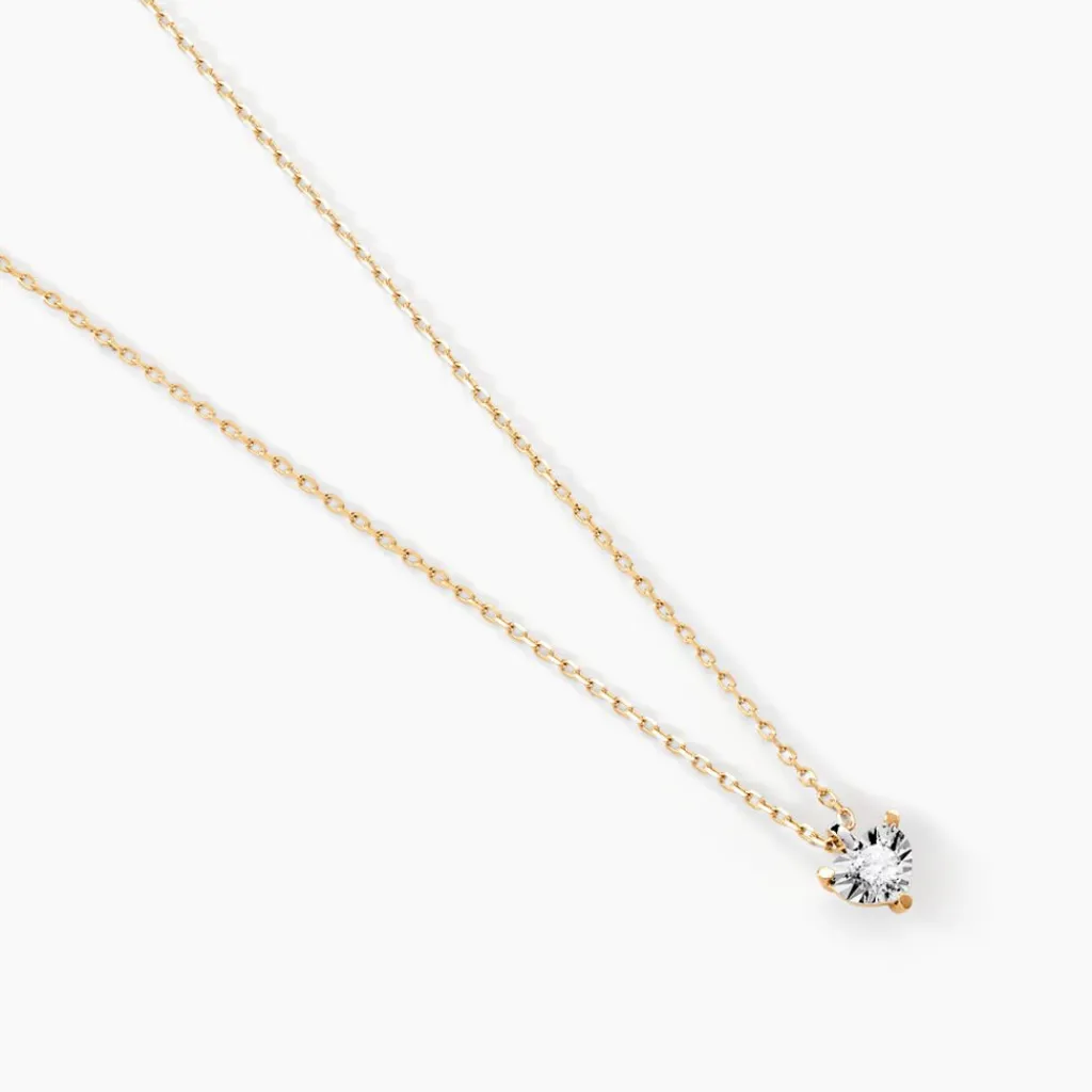 Histoire d'Or Collier Diamotion or jaune diamant Hot