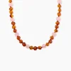 Histoire d'Or Collier Ditte Ambre Quartz