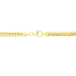 Histoire d'Or Collier Doline Maille Anglaise Or Jaune Best