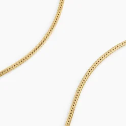 Histoire d'Or Collier Doline Maille Anglaise or jaune New