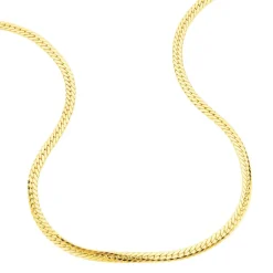 Histoire d'Or Collier Doline Maille Anglaise Or Jaune Hot