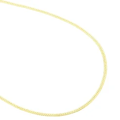 Histoire d'Or Collier Doline Maille Anglaise Or Jaune Hot