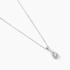 Histoire d'Or Collier Domitia Or Blanc Diamant Discount
