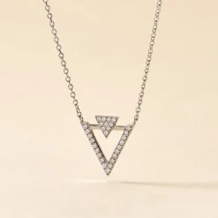 Histoire d'Or Collier Domnika Argent Blanc Oxyde De Zirconium Clearance