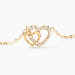 Histoire d'Or Collier Donaldina Or Jaune Oxyde De Zirconium Hot