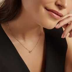 Histoire d'Or Collier Donaldina Or Jaune Oxyde De Zirconium Hot