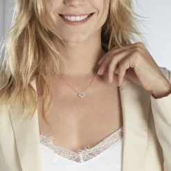 Histoire d'Or Collier Donatiane De Zirconium argent blanc oxyde