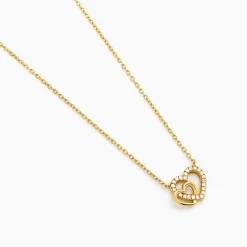 Histoire d'Or Collier Donatiane Argent Jaune Oxyde De Zirconium Outlet