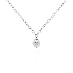 Histoire d'Or Collier Dorote Argent Blanc Oxyde De Zirconium Discount